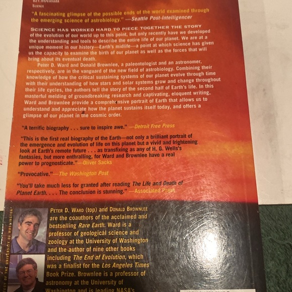 “The Life and Death of Planet Earth,” Paperback - Picture 2 of 3